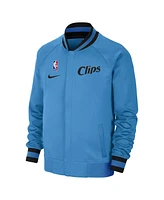 Nike Men's Light Blue La Clippers 2024/25 City Edition Authentic Showtime Performance Full-Zip Jacket