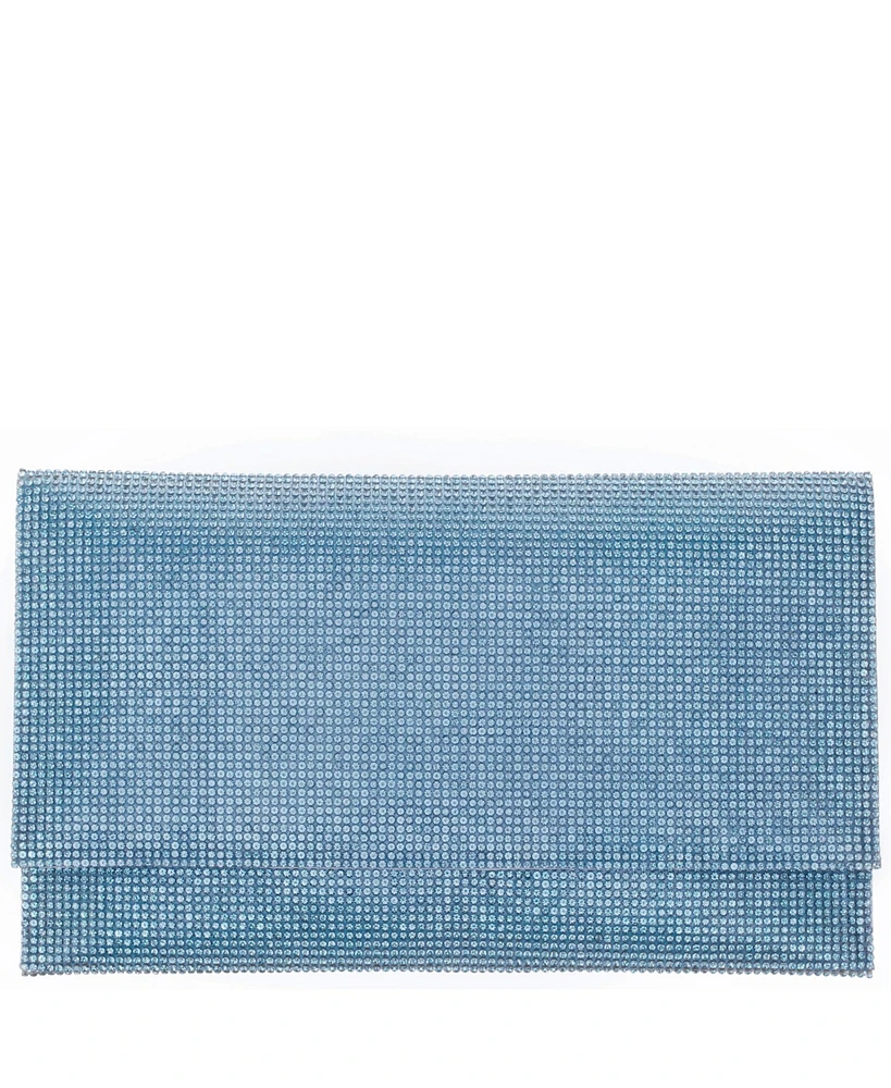 Nina Small Crystal Beaded Clutch
