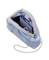 Nina Small Crystal Trim Frame Clutch