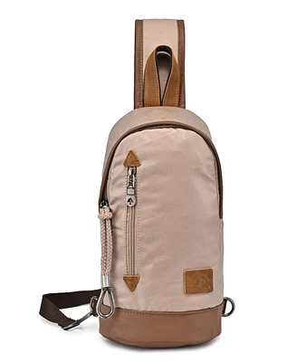 Tsd Brand Urban Light Coated Canvas Sling Bag