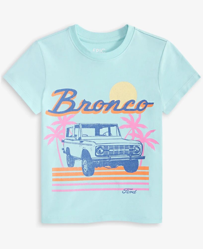 Epic Threads Kid Girl Bronco Graphic T-Shirt, Exclusively at Macy's