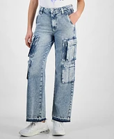 Guess Women's Kori Released-Hem Cargo Jeans