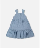 Deux par Toddler Girls Multi-Tiered Eyelet Dress