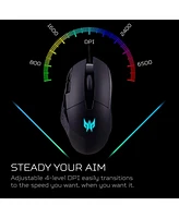 acer Predator Cestus 315 Gaming Mouse with PixArt Sensor, Adjustable Dpi & 8 Buttons Including Burst Fire