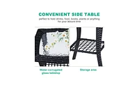 Outdoor Side Table Stylish and Functional for Patio, Garden, or Balcony Use