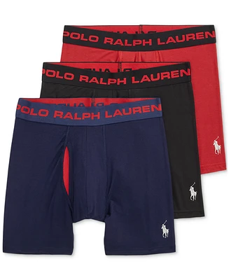 Polo Ralph Lauren Men's 3-Pk. Perfect Pouch Boxer Briefs