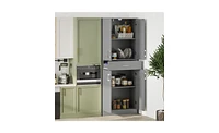 Kitchen Storage Cabinet Efficient Solution for Pantry, Dishes, and Supplies