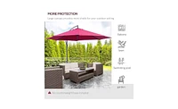 Wind-Resistant Outdoor Beach Umbrella for Ultimate Sun Protection