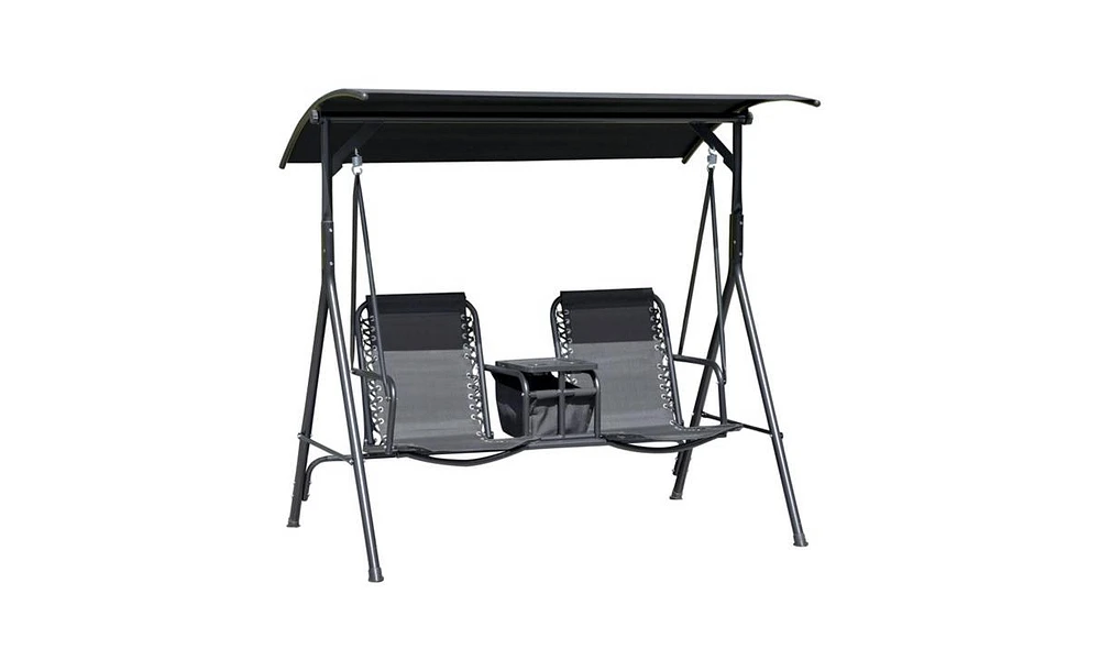 Outdoor Patio Swing Chair Relaxing Hanging for Garden, Porch, or Backyard Comfort