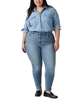 Levi's Plus 721 High-Rise Skinny Jeans, Exclusively at Macys