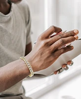 Men's Diamond Pave Square Link Bracelet (3 ct. t.w.) in 10k Gold