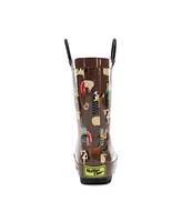 Western Chief Farm Life Faux Fur Rain Boot