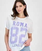 Grayson Threads, The Label Juniors' Roma League 82 Sporty Graphic Print T-Shirt