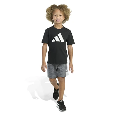 adidas Toddler & Little Boys Short-Sleeve T-Shirt Double-Knit Elastic Waistband Shorts, 2 Piece Set