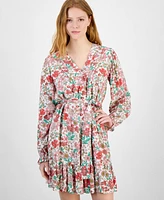 Tommy Hilfiger Women's Floral-Print Shirtdress