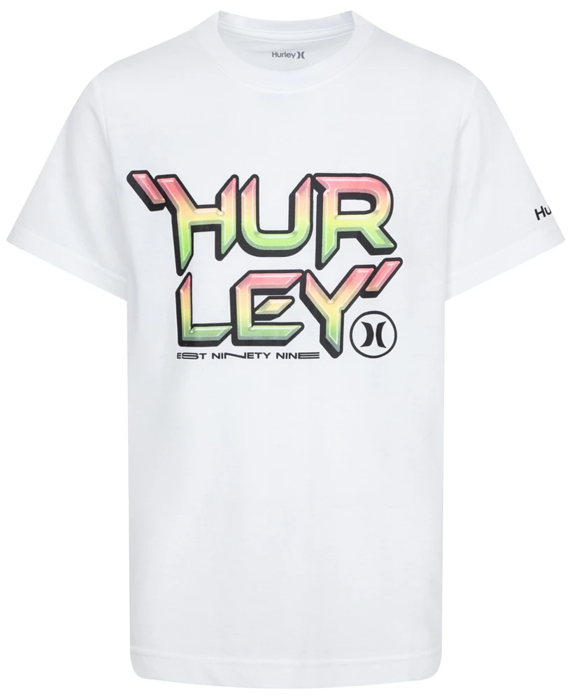 Hurley Big Boys Y2K Stack Graphic Short-Sleeve T-Shirt