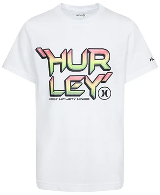 Hurley Big Boys Y2K Stack Graphic Short-Sleeve T-Shirt