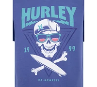 Hurley Big Boys Rock Skull Graphic Short-Sleeve Cotton T-Shirt