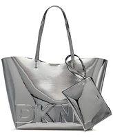 Dkny Tinsley Extra-Large Silver Tote