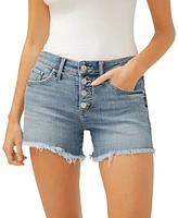 Silver Jeans Co. Women's Boyfriend Mid-Rise Shorts