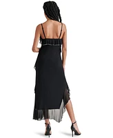 Steve Madden Women's Aidi Ruffled Midi Dress