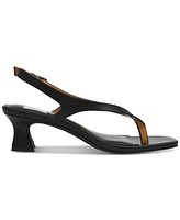 Dv Dolce Vita Women's Birdie Ankle-Strap Thong Heeled Dress Sandals