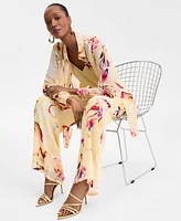 I.n.c. International Concepts Women's Floral-Print Relaxed Blouse, Exclusively at Macy's