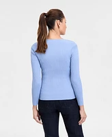 I.n.c. International Concepts Women's Sweetheart-Neck Sweater, Exclusively at Macy's