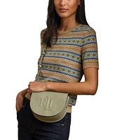 Lauren Ralph Leather Medium Witley Crossbody