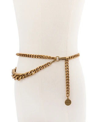 Michael Kors Women's Gradient Swag Chain Belt