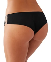 Wacoal Women's Midnight Soiree Embroidered Tanga Underwear 845314