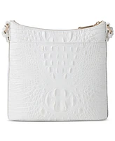 Brahmin Katie Sea Salt White Anabas Small Crossbody