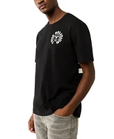 True Religion Men's Buddha Face Logo Graphic T-Shirt