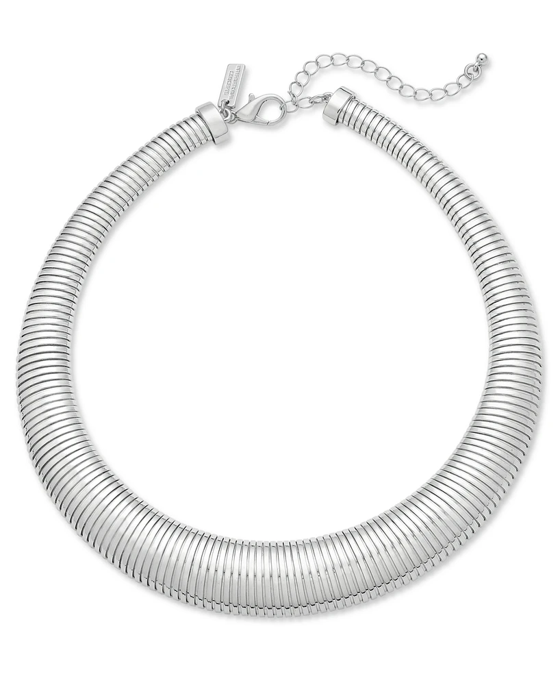 I.n.c. International Concepts Gold-Tone Omega Chain Collar Necklace, 17" + 3" extender, Exclusively at Macy's