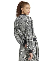 adidas X Farm Women's Printed Tiro Relaxed Track Jacket