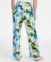 Jm Collection Women's Printed Pull-On Pants, Exclusively at Macy's