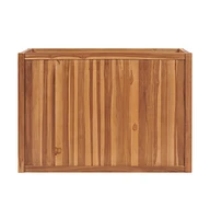 Raised Bed 39.4"x19.7"x27.6" Solid Wood Teak