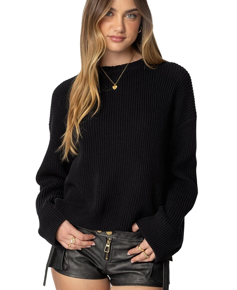 Edikted Women's Marleen Oversized Knit Sweater