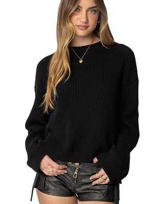 Edikted Women's Marleen Oversized Knit Sweater