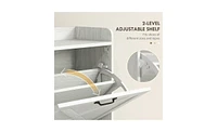 Shoe Storage Cabinet with Shelves – Ideal for Entryways and Hallways
