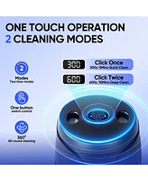 MySmile Ultrasonic Retainer Cleaner, 45kHz Retainer Cleaner Machine with Digital Timer, 200ML Portable Ultrasonic Retainer Jewelry Cleaner for Denture