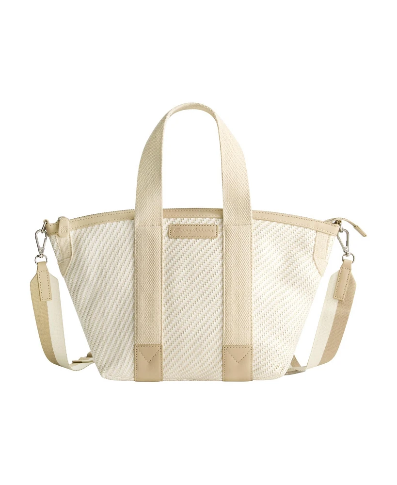 Tommy Bahama Soft Woven Zip-Top Tote