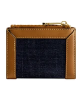 True Religion Buddha Patch Small Denim Wallet