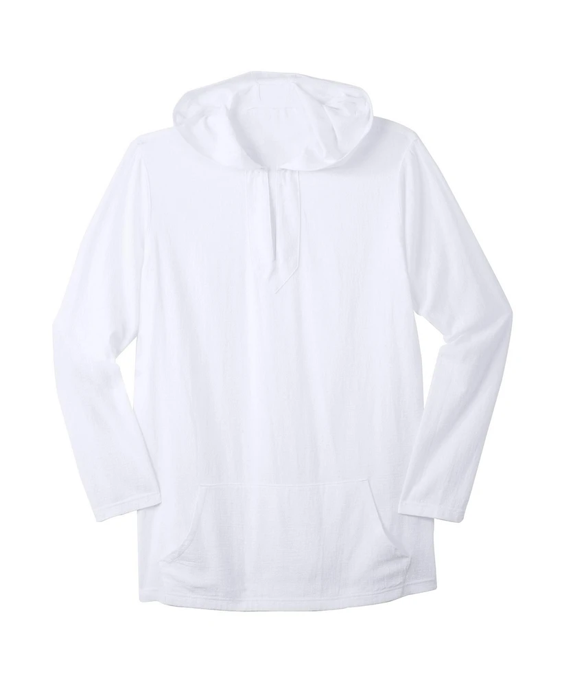 KingSize Men's Big & Tall Gauze Pullover Hoodie