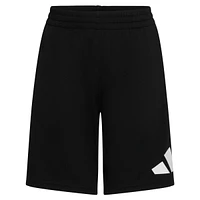 adidas Big Boys Elastic-Waistband Essentials Logo Shorts