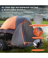 2 Person Portable Pickup Tent with Carry Bag