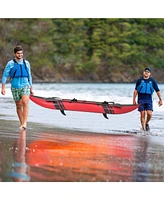 Inflatable 2-person Kayak Set with Aluminium Oars and Repair Kit