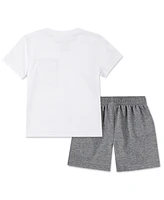 Jordan Toddler Boys 2-Piece 23 Flight Utility Shorts and T-Shirt Set