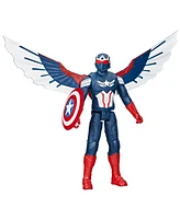 Marvel Studios Titan Hero Series Deluxe Captain America Action Figure