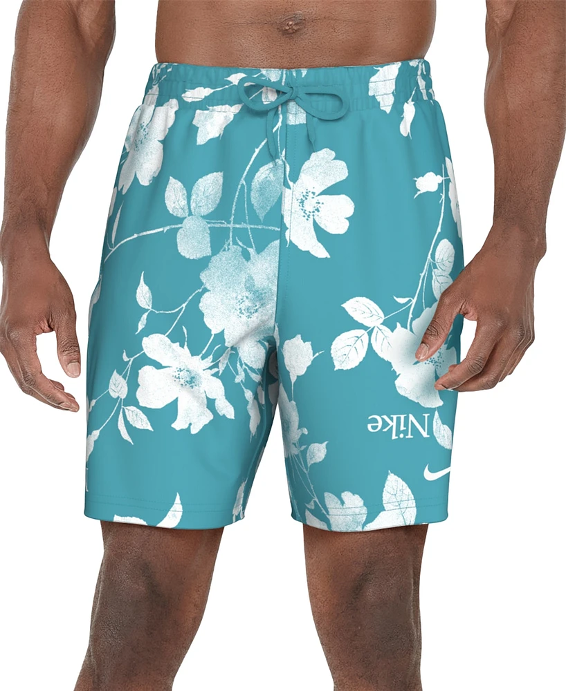 Nike Men's 7" Floral Print Volley Shorts